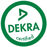 Een afbeelding van het dekra logo